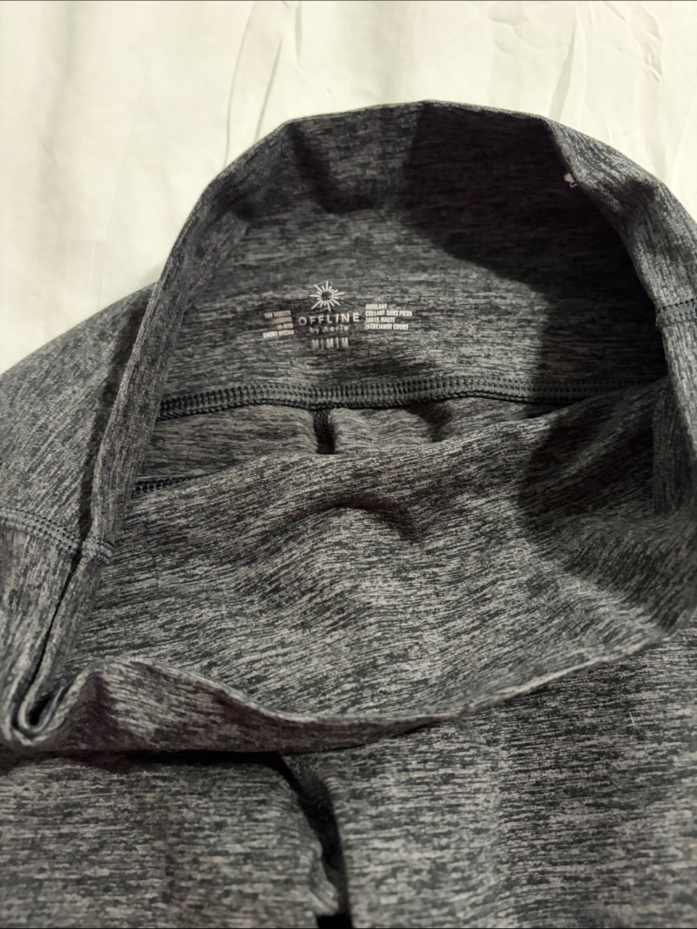 Aerie offline leggings heathered gray